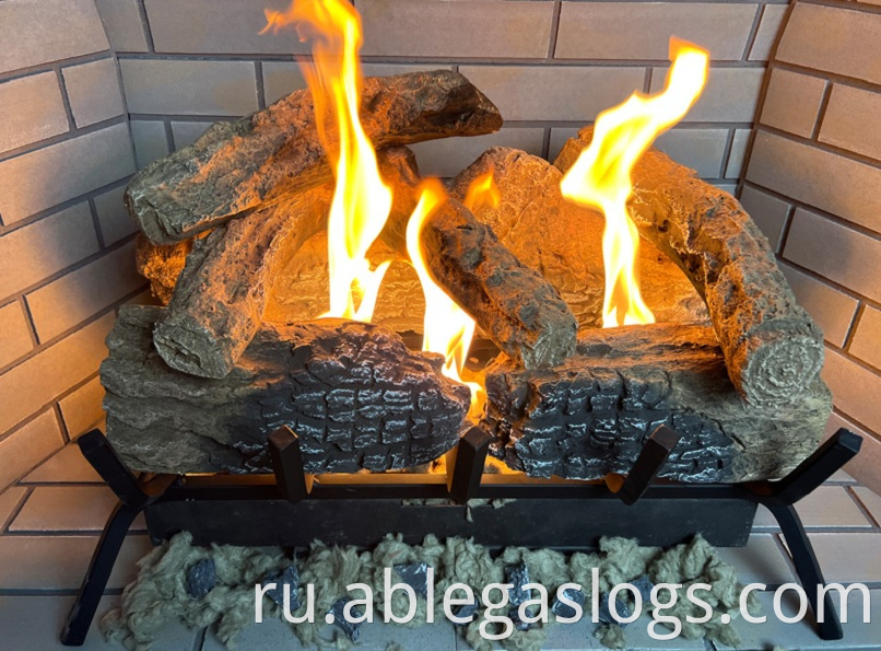 Realistic Ceramic Res Oak Logs Jpg